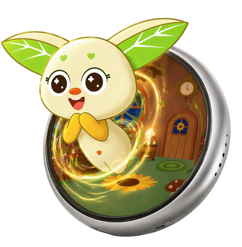 Beambot product with Polly character